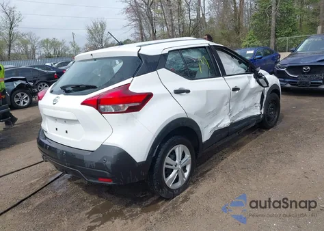 2020 Nissan Kicks S Xtronic Cvt из США, поврежденный, VIN 3N1CP5BV1LL500984